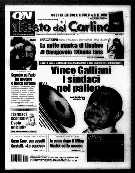 Il Resto del Carlino : giornale dell'Emilia